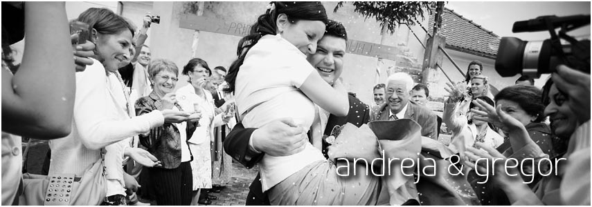 Andreja & Gregor - poročna fotografija / Wedding Photography